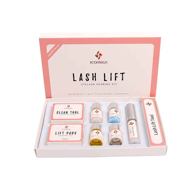 Kit Lash Lift Professionale ICONSIGN – Permanente Ciglia Durata 6 Settimane