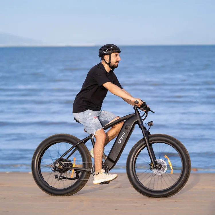 China Factory 26 Inch Full Suspension Adult Speed Fashion Bike Aluminum Fork Big Tire Fat Cycle Electric Mountain Snow Bicycle