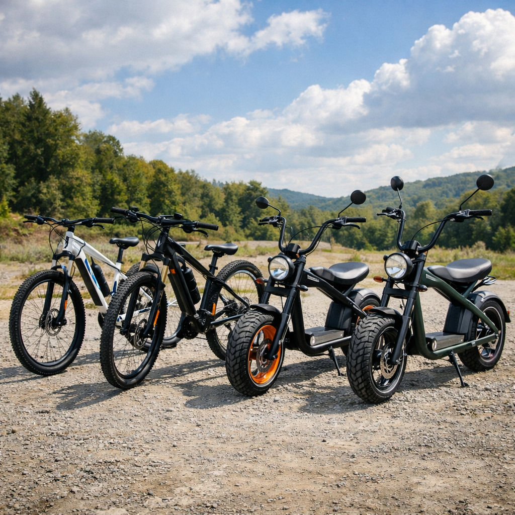 Biciclette Elettriche, Biciclette Chopper & Motorini Elettrici per Persone con Scarsa Mobilità – Stile, Comfort e Libertà di Movimento