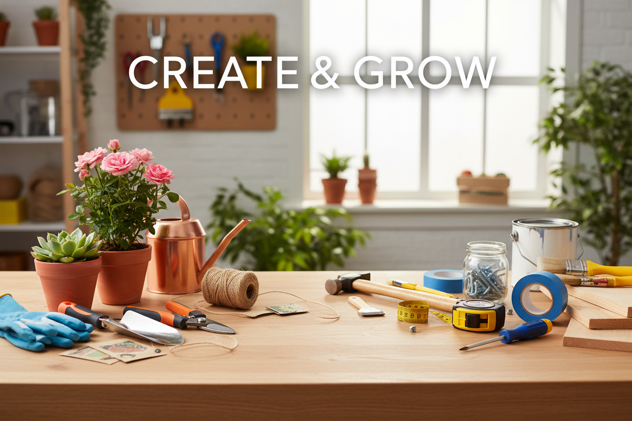 Giardinaggio, Bricolage e Come Decorare il Giardino