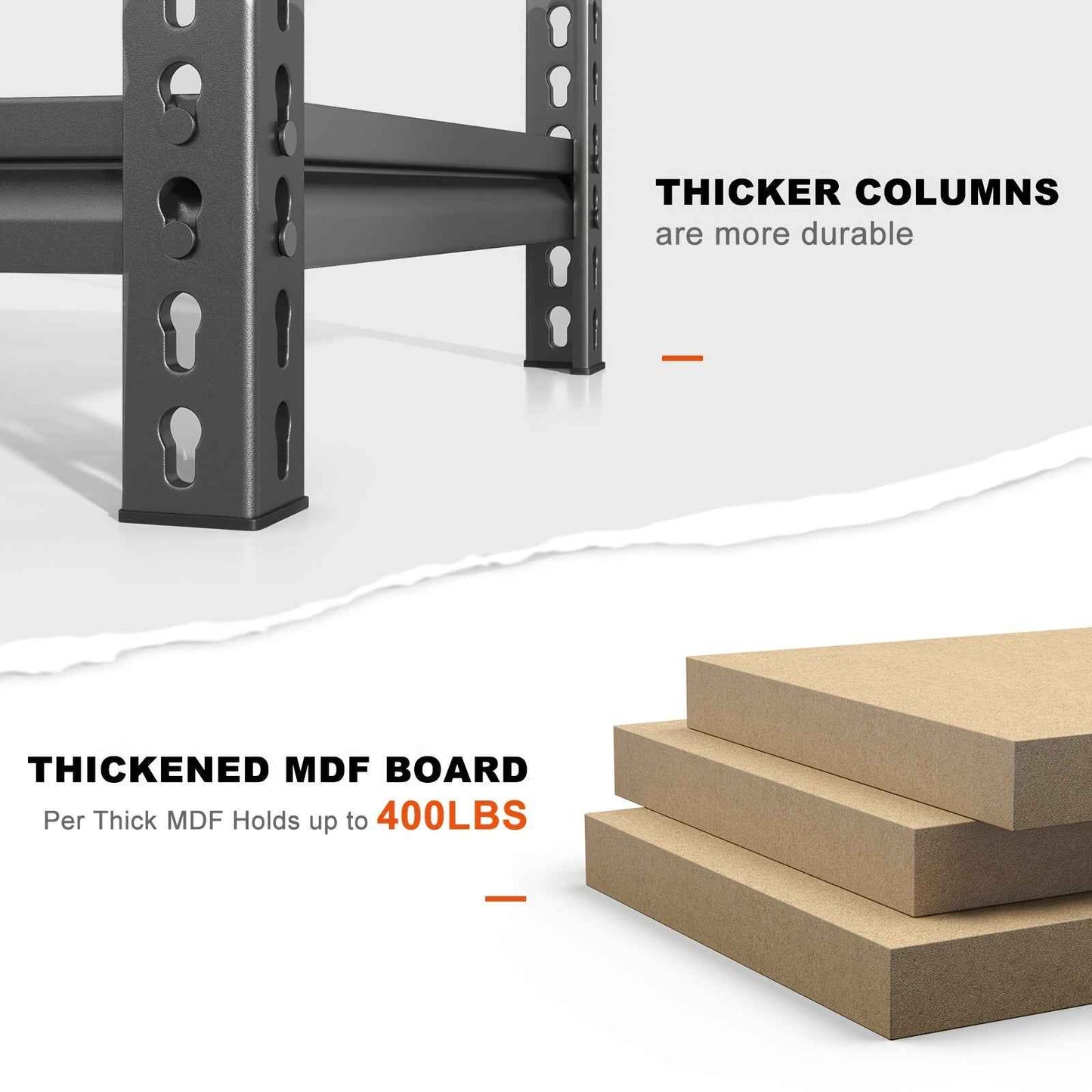 Heavy Duty 72" 5-Tier Galvanized Steel Rack - Adjustable Metal Storage Shelving Unit, 2000 lb Capacity, Easy Assembly for Garage, Pantry, Basement, or Workshop, Moistureproof Shelves, Storage Shelves