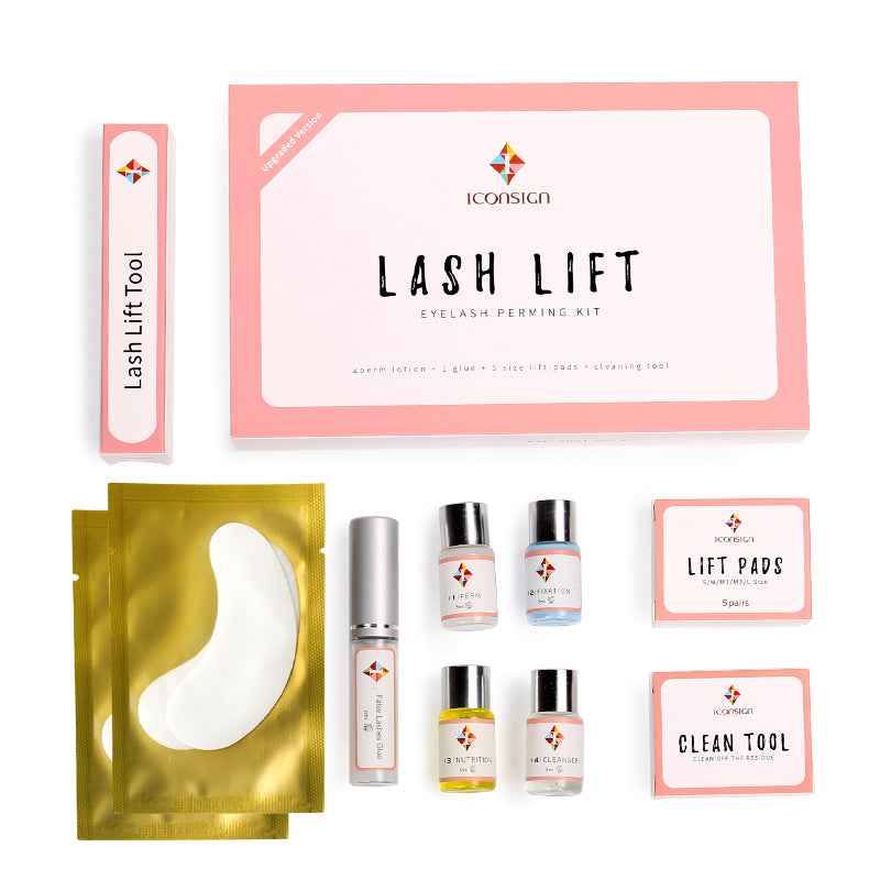 Kit Lash Lift Professionale ICONSIGN – Permanente Ciglia Durata 6 Settimane