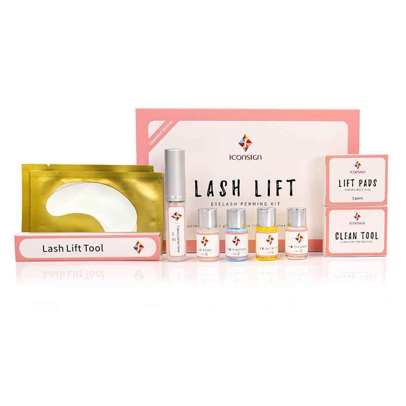Kit Lash Lift Professionale ICONSIGN – Permanente Ciglia Durata 6 Settimane
