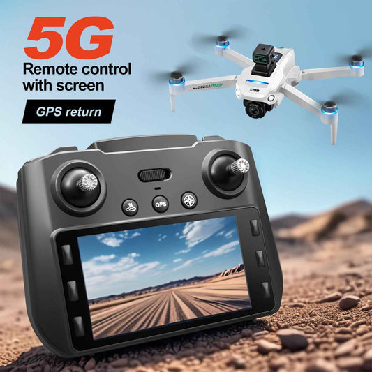 Drone S159 con Camera 8K e GPS – WiFi 5G | Telecomando con Schermo LCD