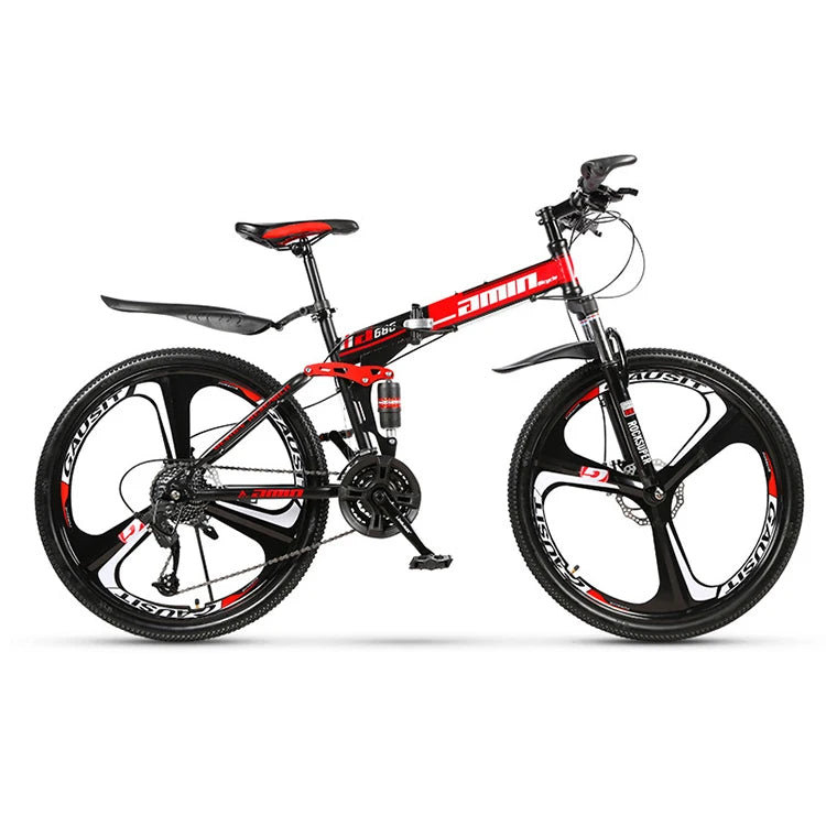 Online Shop Wholesale Eco-friendly Factory 26 Folding Mountain Bike 21 Speed Bicycle for Man Women