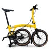 16-Inch High Quality Aluminum Alloy Frame Folding Bike 9-Speed Mini Foldable Bicycle with Steel Fork Light Weight