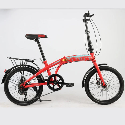 Wholesale Affordable 20-inch Folding Bicycle for Adults Women and Men