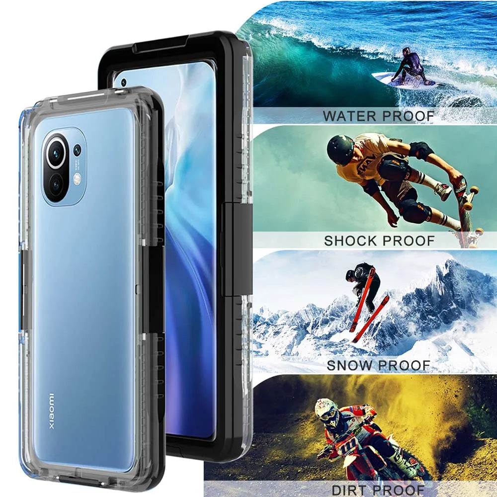 Universal Waterproof Phone Case for Nothing Phone (3a) Lite Pro Bumper Shockproof Pouch Protect Full Coverage Anti Water Shell