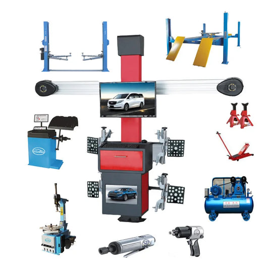 Entry Level Car Repair Tire Changers Wheel Balancing 3D Aligner Machine Tyre Repair Machine Combo