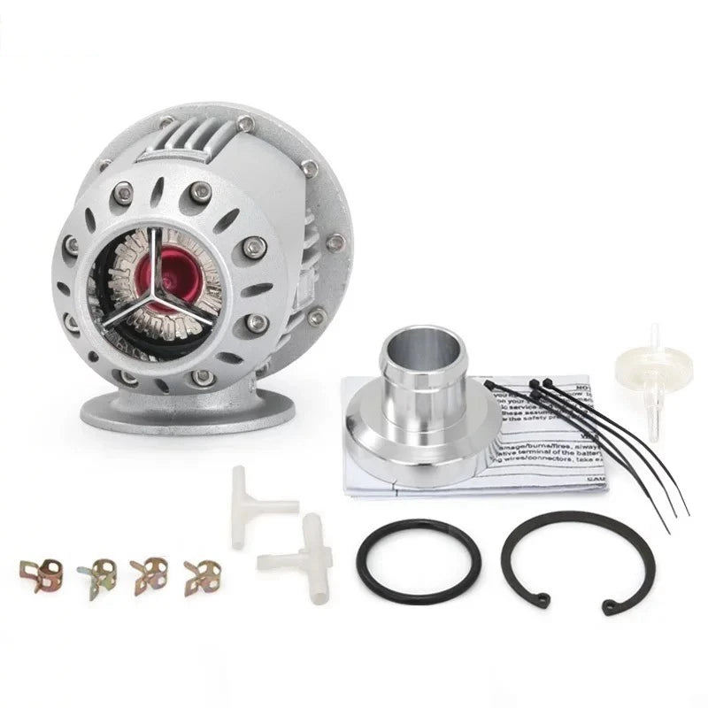 SQV4 SQV3 IV Blow Off Valve SQV4 tURBO Blow Off Valve For VI SSQV BOV Aluminum Pull-Type With Adapter With Logo