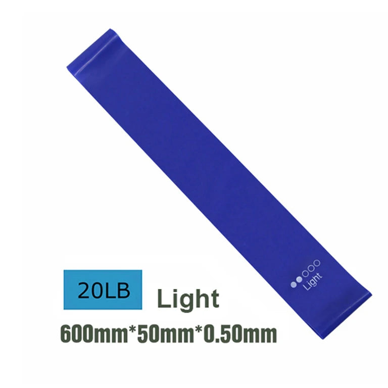 Yoga Fitness Rubber Bands Fitness Elastic Bands 5 Levels Mini Resistance Training Gum Pilates Sport Crossfit Workout Equipment