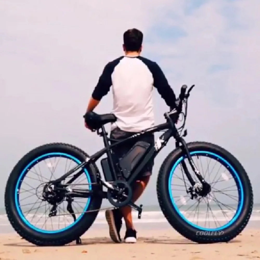 Ecotric Factory Supply Snow E Cycle Electric Bike Bicycle Classic E Bicycle for Adult