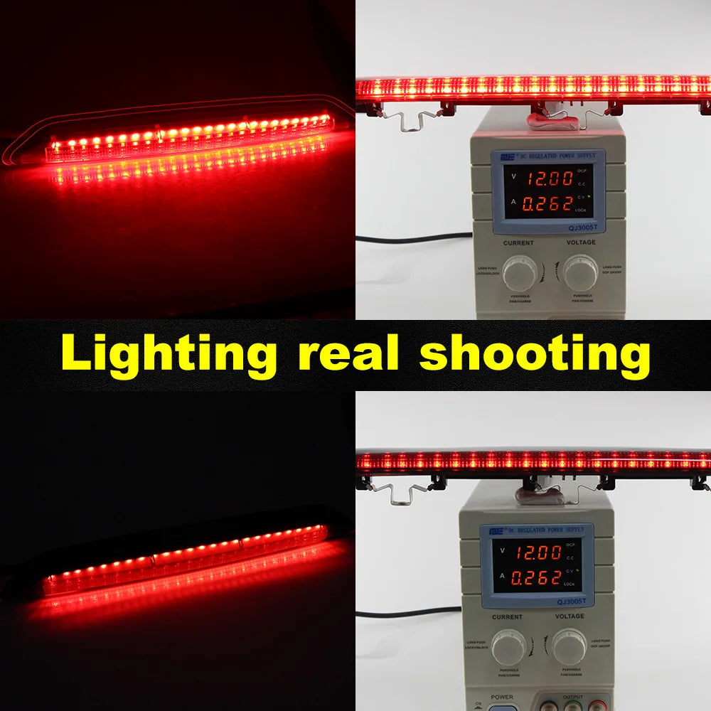 1X LED 3rd Brake Light High Mount Lamp For VW Polo MK IV 9N/9N3 Hatchback 2002-2009 Third Rear Stop Lamp Tail Warning Lights