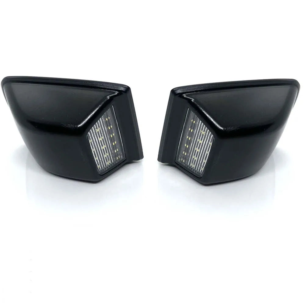 For 2005 2006 Nissan Navara D40 Frontier Diamond White LED License Number Plate Light Tag Lamp