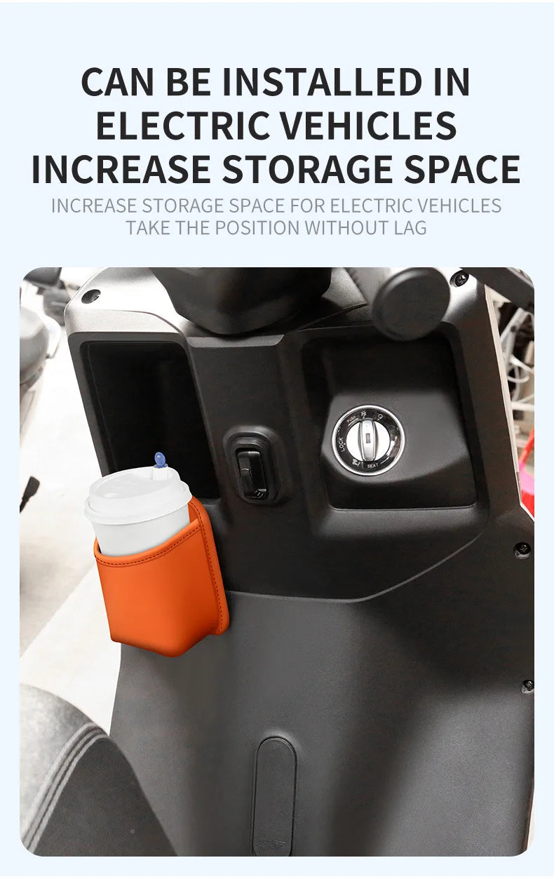 Car Door Beverage Cup Holder And Mobile Phone Storage Box Vehicle Seat Back Interior Organization Bucket