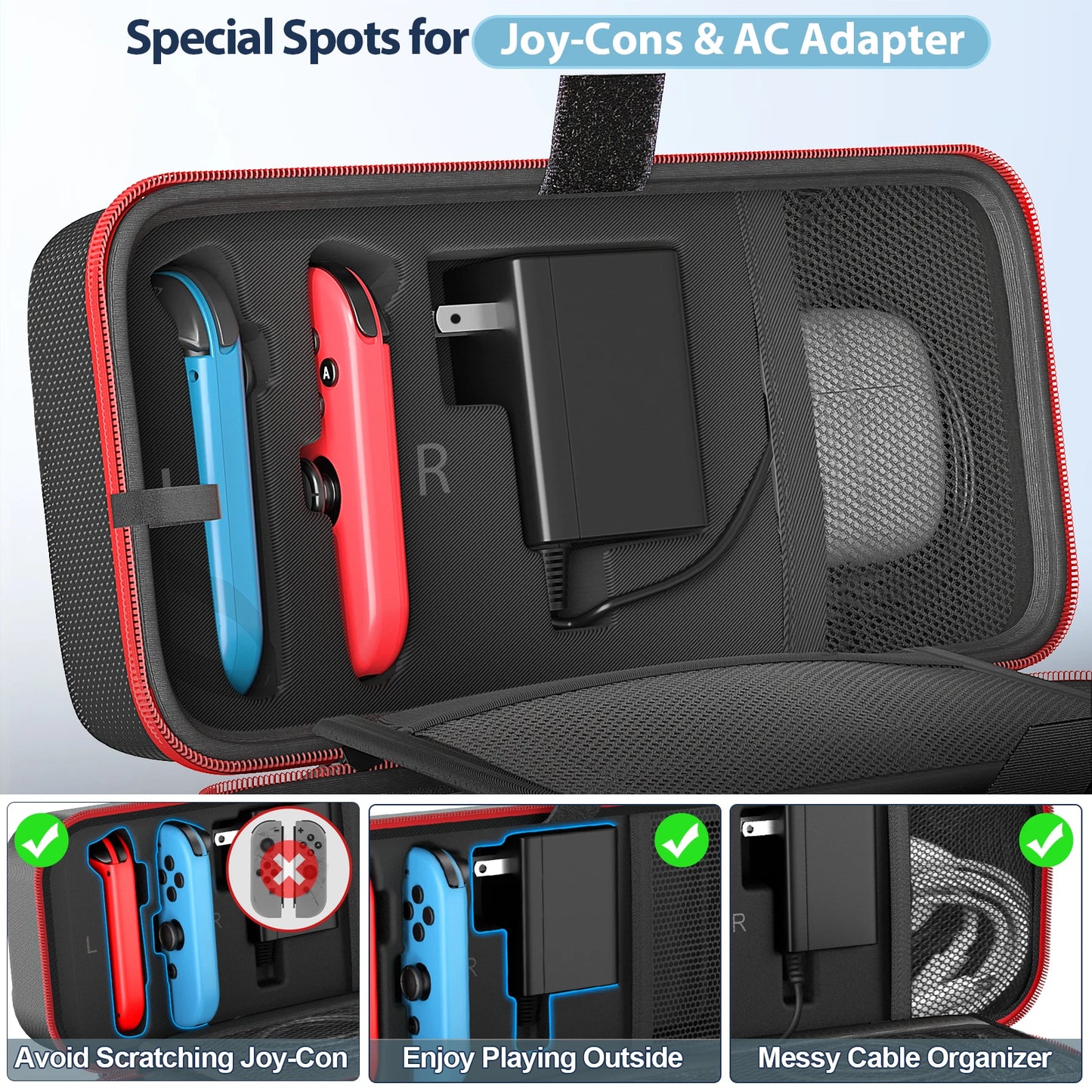 Borsa da Viaggio per Nintendo Switch – Custodia Protettiva Impermeabile