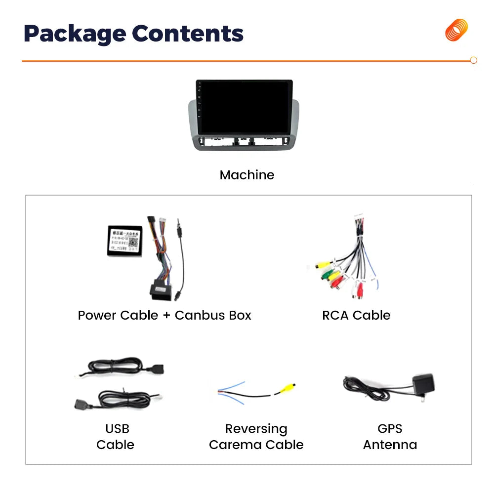 Android 2 DIN Car Radio for Seat Ibiza 2012 - 2015 Wireless CarPlay Auto Multimedia Video Player GPS Audio WIFI Stereo Autoradio