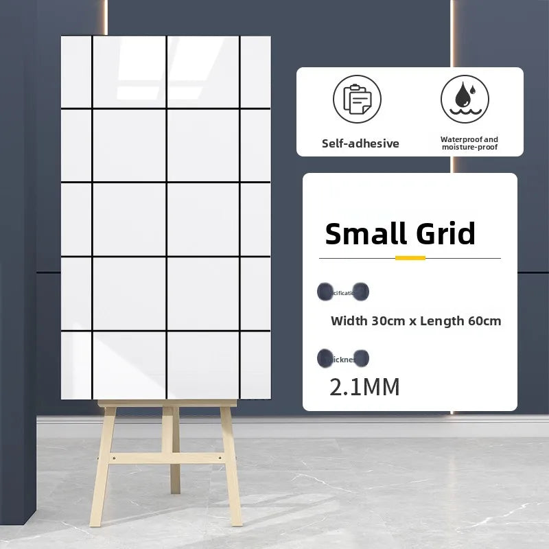 Piastrelle Autoadesive in PVC Impermeabili, Ignifughe, Resistenti all'Umidità, Effetto Marmo, Pannelli Decorativi in Alluminio e Plastica per Pareti