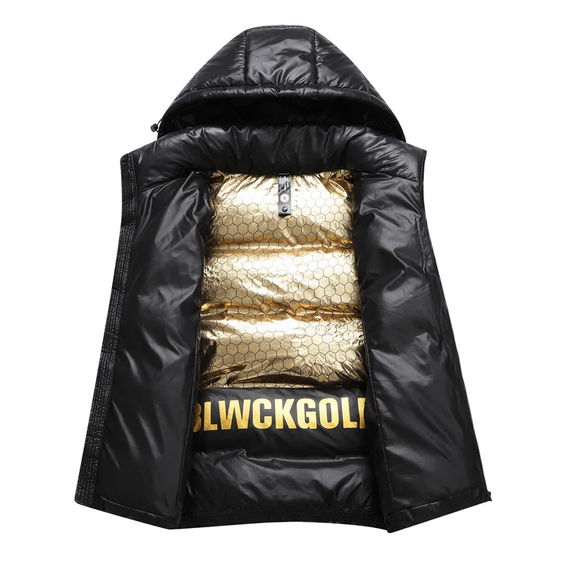 Brand Men Fashion Winter Vest Warm Coat Hooded Light Plus Size Mens Work Vests Waistcoat New Spring Autumn Sleeveless Jacket