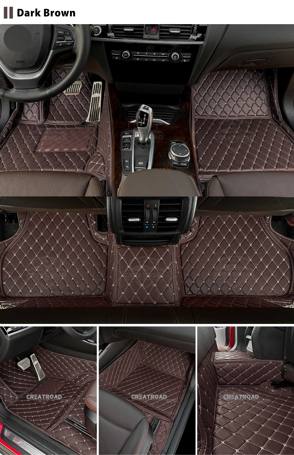 CREATROAD For GAC Trumpchi GS3 Emzoom 2023-2026 Car Floor Mat Custom Auto Foot Pads Automobile Carpet Cover Interior Accessories