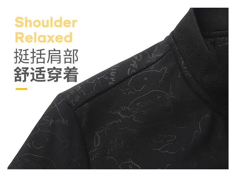 Big Size Men's Jacket Spring Long Sleeve Baseball Casual Jacket Men Black Work Wear Windshield Windbreaker Male Coat Large 9XL