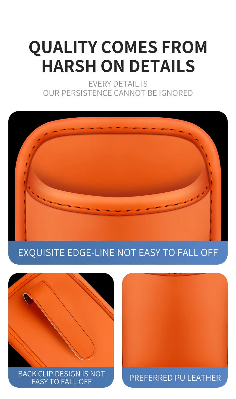 Car Door Beverage Cup Holder And Mobile Phone Storage Box Vehicle Seat Back Interior Organization Bucket