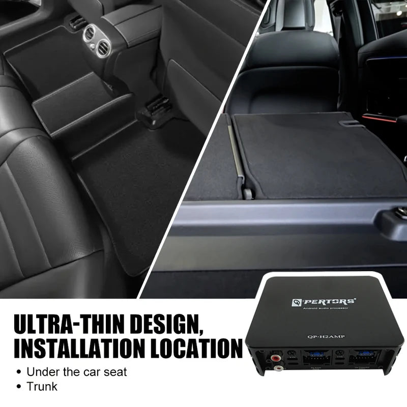 Android System Large Screen Special Amplifier Car Audio Lossless Upgrade 4-way DSP-intelligent Digital Audio Processor