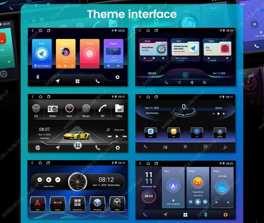 Android 2 DIN Car Radio for Seat Ibiza 2012 - 2015 Wireless CarPlay Auto Multimedia Video Player GPS Audio WIFI Stereo Autoradio