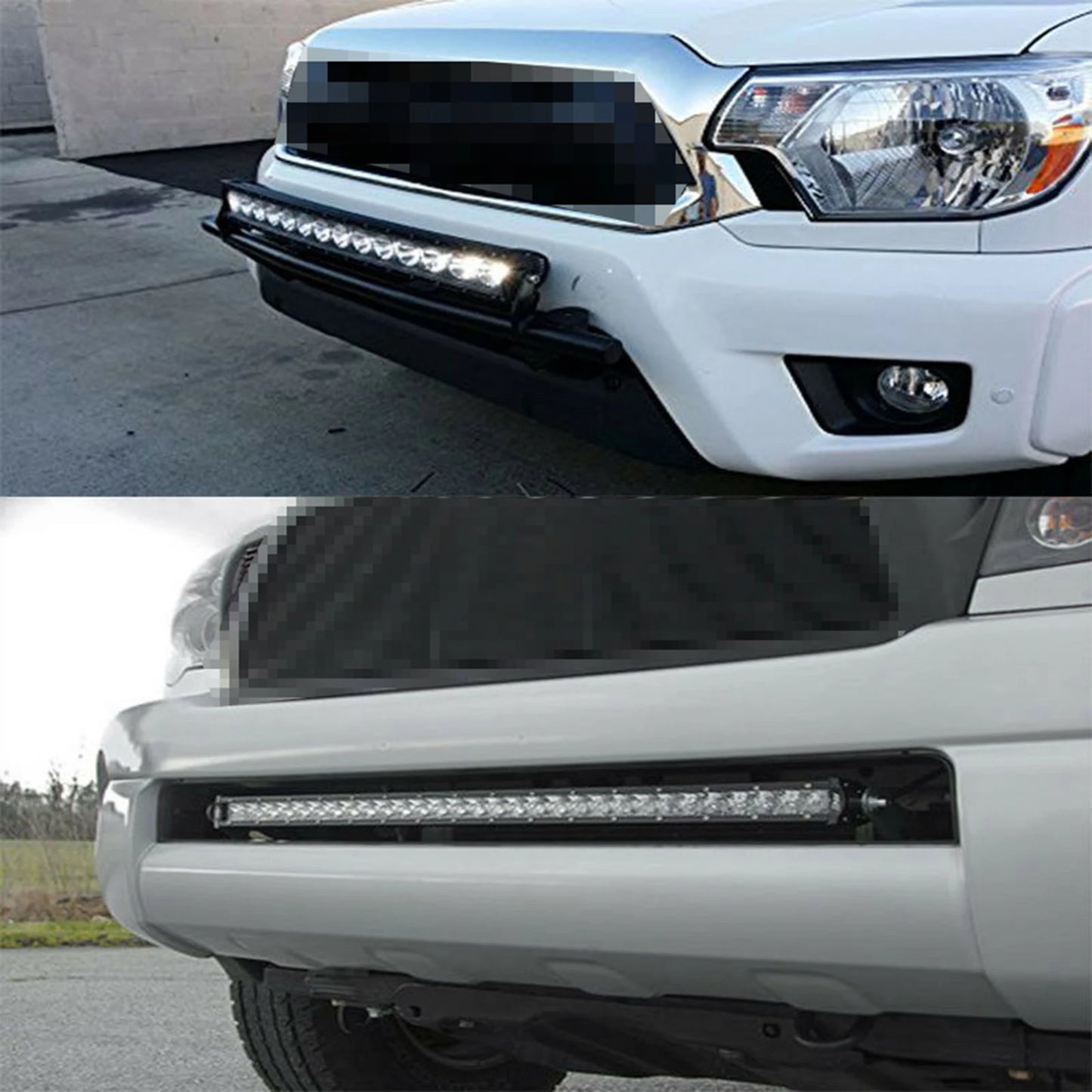 Yellow Single Row Slim 7 13 20 25 32 38 45 50 inch Off-road LED Work Light Bar Fog Driving For SUV UTV ATV 4X4 Truck Boat Car