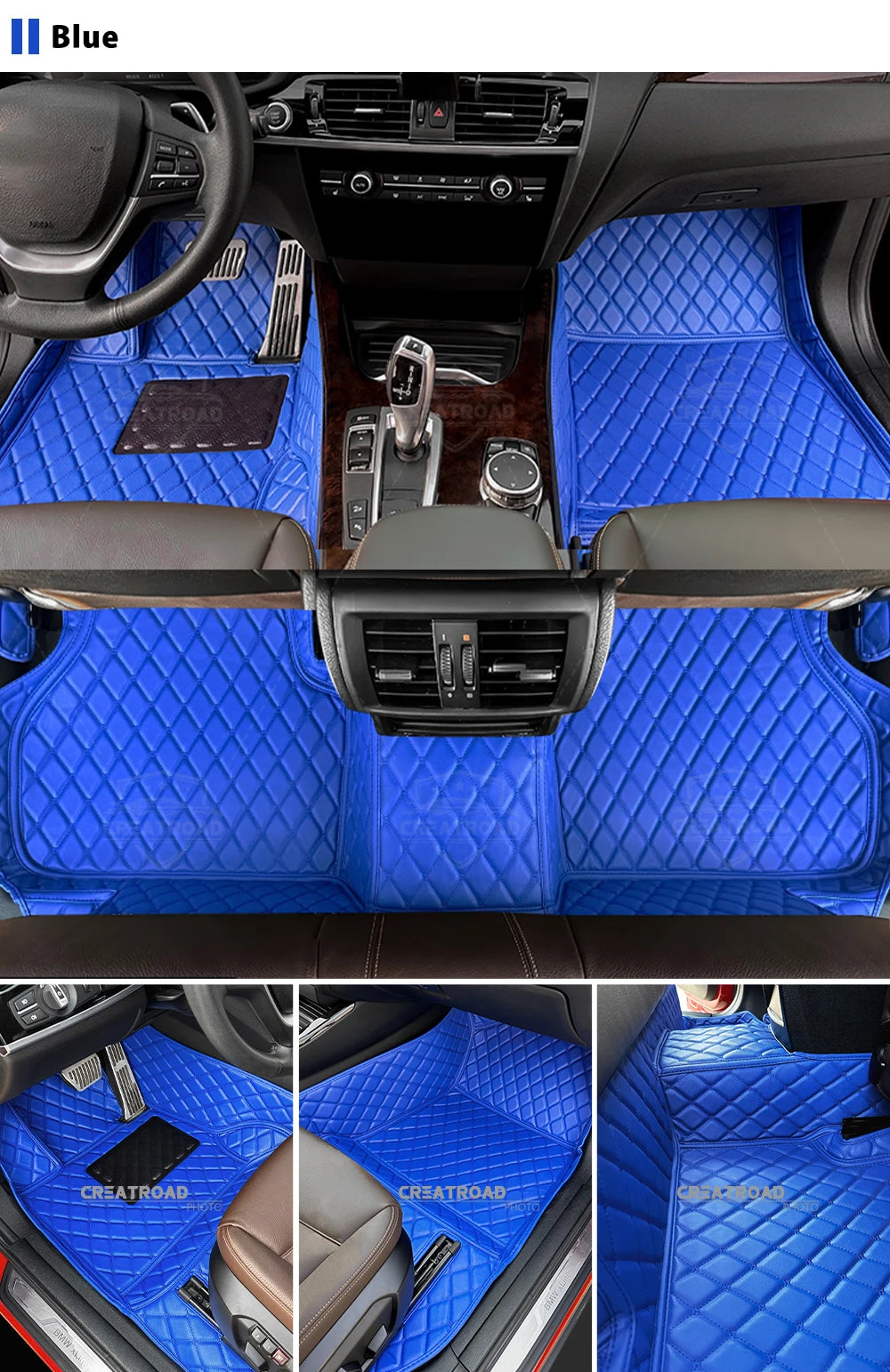 CREATROAD For GAC Trumpchi GS3 Emzoom 2023-2026 Car Floor Mat Custom Auto Foot Pads Automobile Carpet Cover Interior Accessories