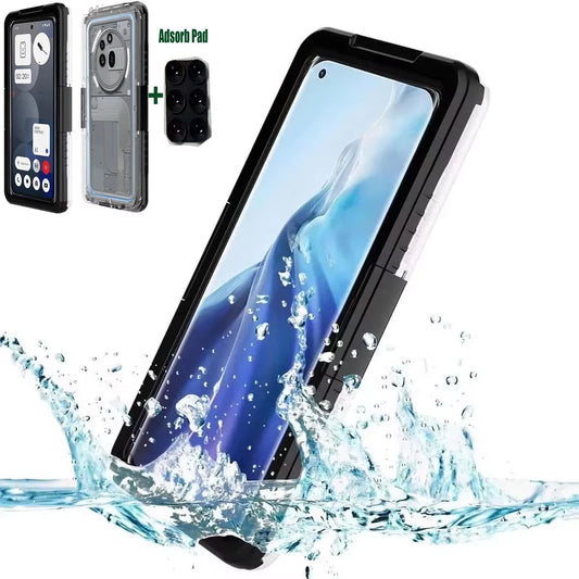 Universal Waterproof Phone Case for Nothing Phone (3a) Lite Pro Bumper Shockproof Pouch Protect Full Coverage Anti Water Shell