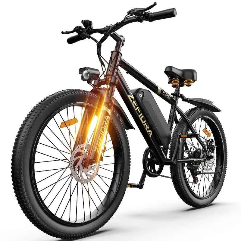 500W Adult Electric Bike 25MPH 48V15AH Mountain Electric Bicycle Outdoor Sports 26 Inch Fat Tire Motorcycle E Bike