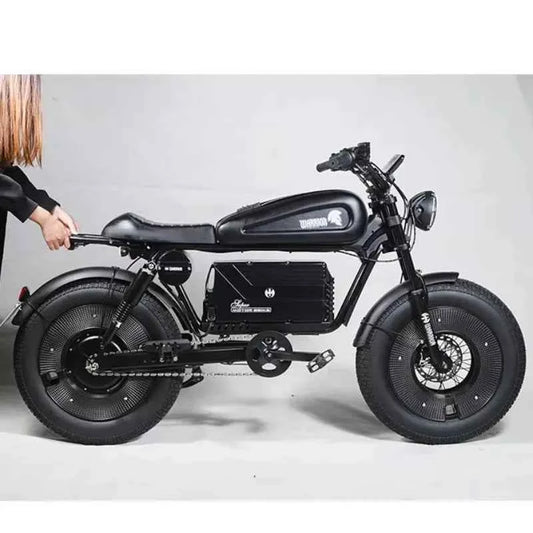 SXLL High-power 1500W 30Ah motor 20-inch electric mountain bike with long-range 30Ah battery for off-road city commuting