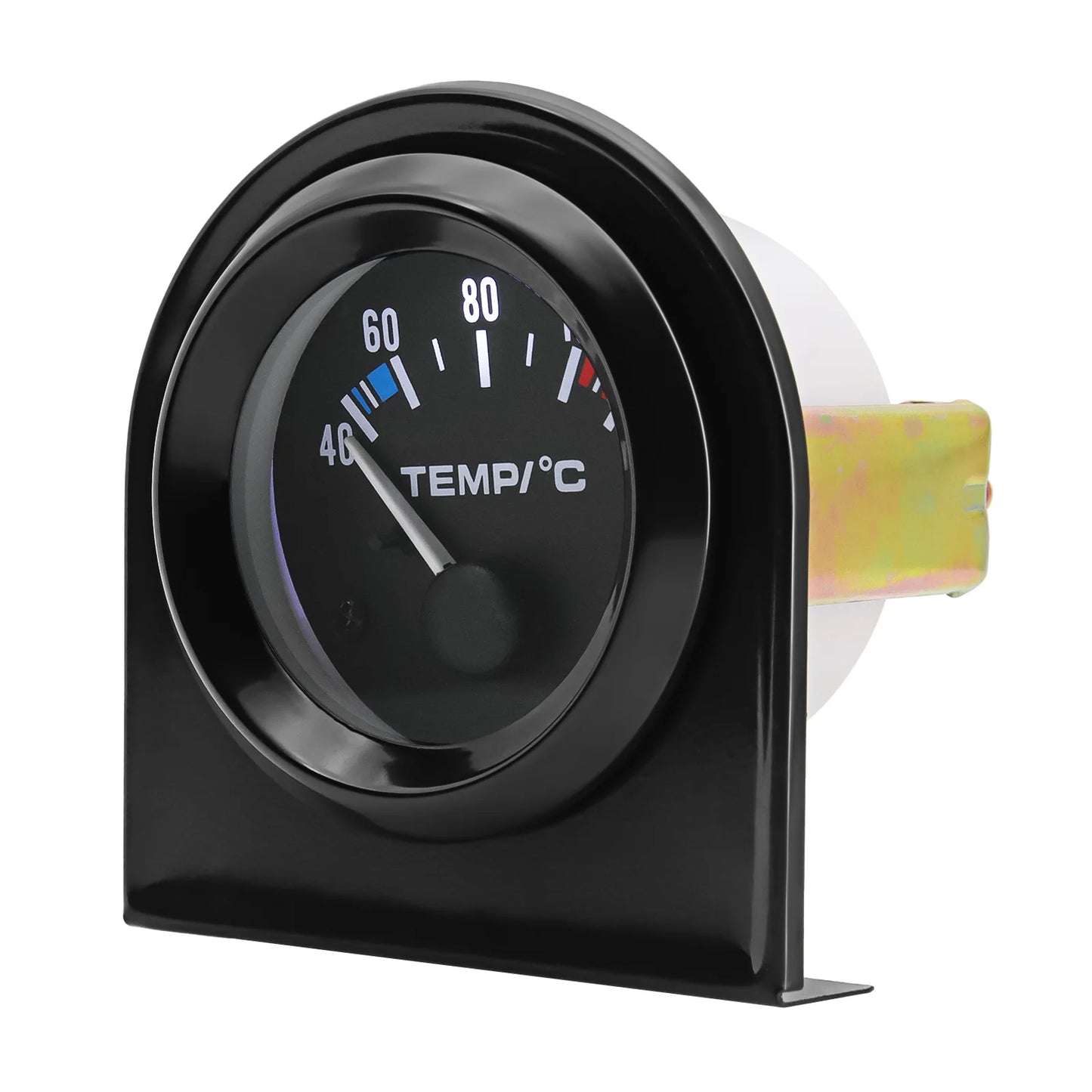 Auto Temperature Meter with Sensor 1/8 NPT 52mm LED Digital Oil /Water Temp Indicator PSI Oil Press Black Gauge Fit Gasoline Car