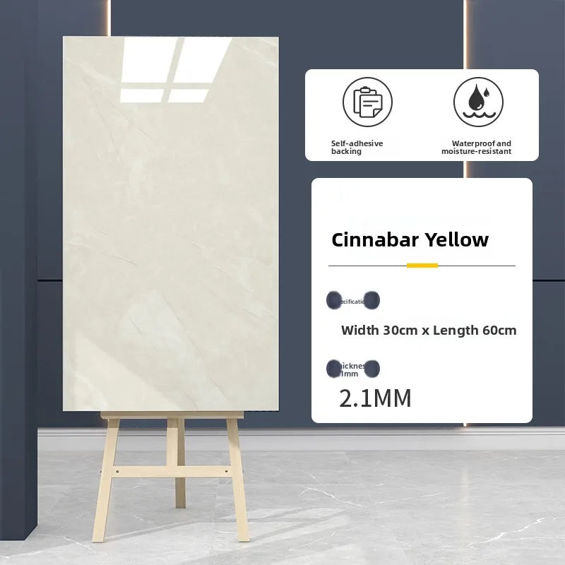 Piastrelle Autoadesive in PVC Impermeabili, Ignifughe, Resistenti all'Umidità, Effetto Marmo, Pannelli Decorativi in Alluminio e Plastica per Pareti