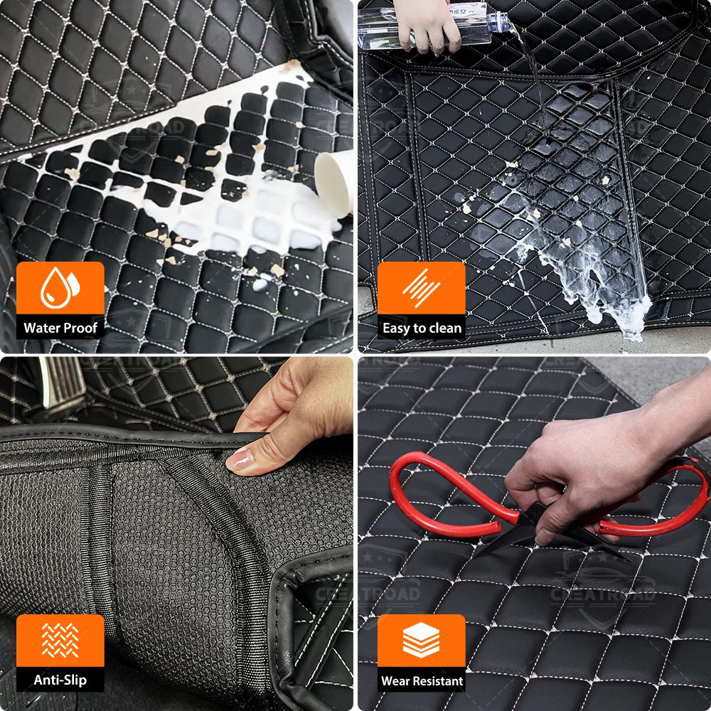 CREATROAD For GAC Trumpchi GS3 Emzoom 2023-2026 Car Floor Mat Custom Auto Foot Pads Automobile Carpet Cover Interior Accessories