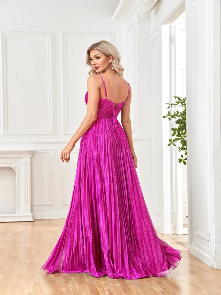 BLUEPLUM Elegant A-line Green Evening Dress Luxury Floor Lenght Women Backless Formal Wedding Party Prom Caicktail Dress Gowns