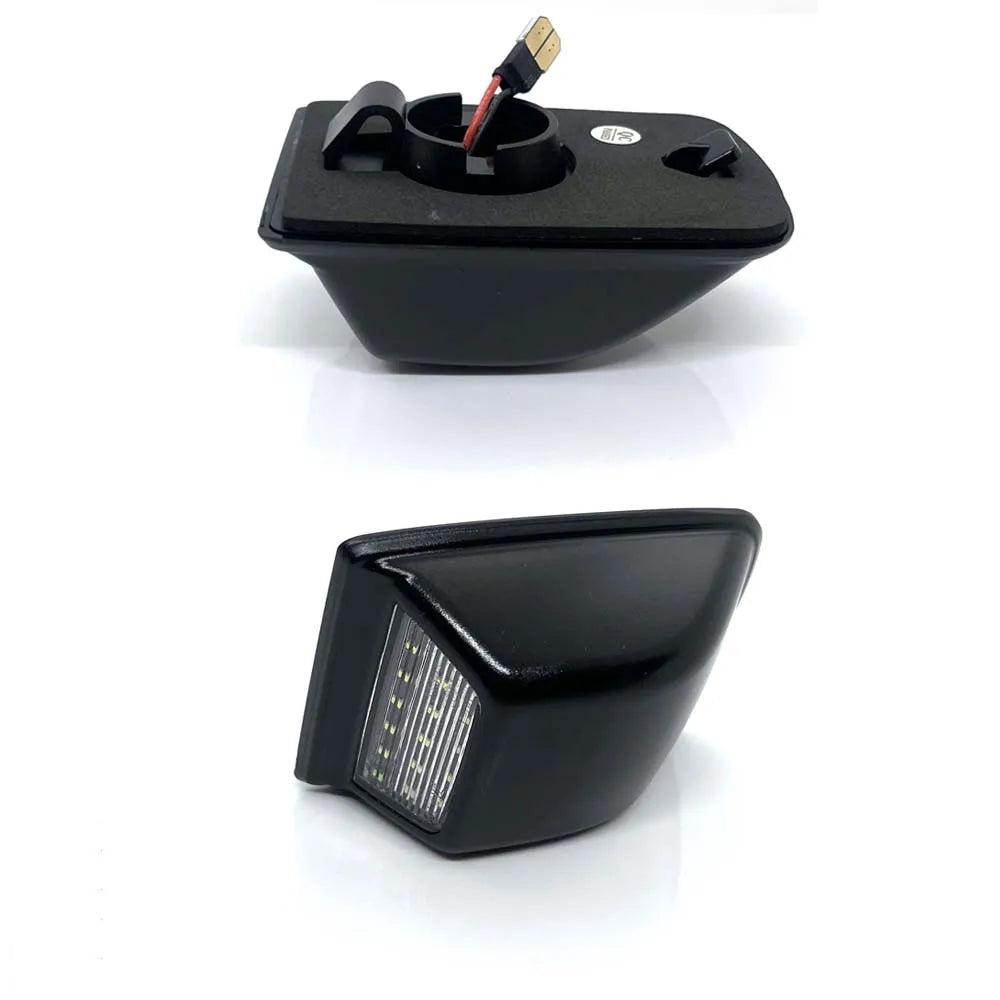 For 2005 2006 Nissan Navara D40 Frontier Diamond White LED License Number Plate Light Tag Lamp