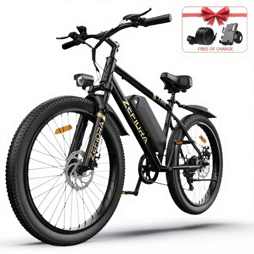 500W Adult Electric Bike 25MPH 48V15AH Mountain Electric Bicycle Outdoor Sports 26 Inch Fat Tire Motorcycle E Bike