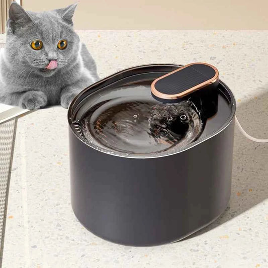 3L Smart Cat Fontana d'acqua Autom Loop Filtraggio Abbeveratoio Spegnimento automatico Distributore d'acqua per animali domestici Gatti di grande capacità Produttore di animali domestici