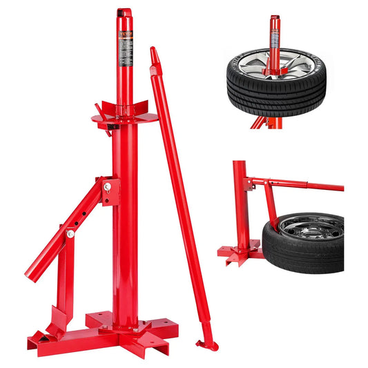 Portable Manual Tire Changer Hand Bead Breaker Mounting Tool 203 406 mm Tire Size Compatible for Cars Small Auto Shop Machine