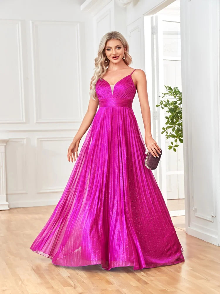 BLUEPLUM Elegant A-line Green Evening Dress Luxury Floor Lenght Women Backless Formal Wedding Party Prom Caicktail Dress Gowns