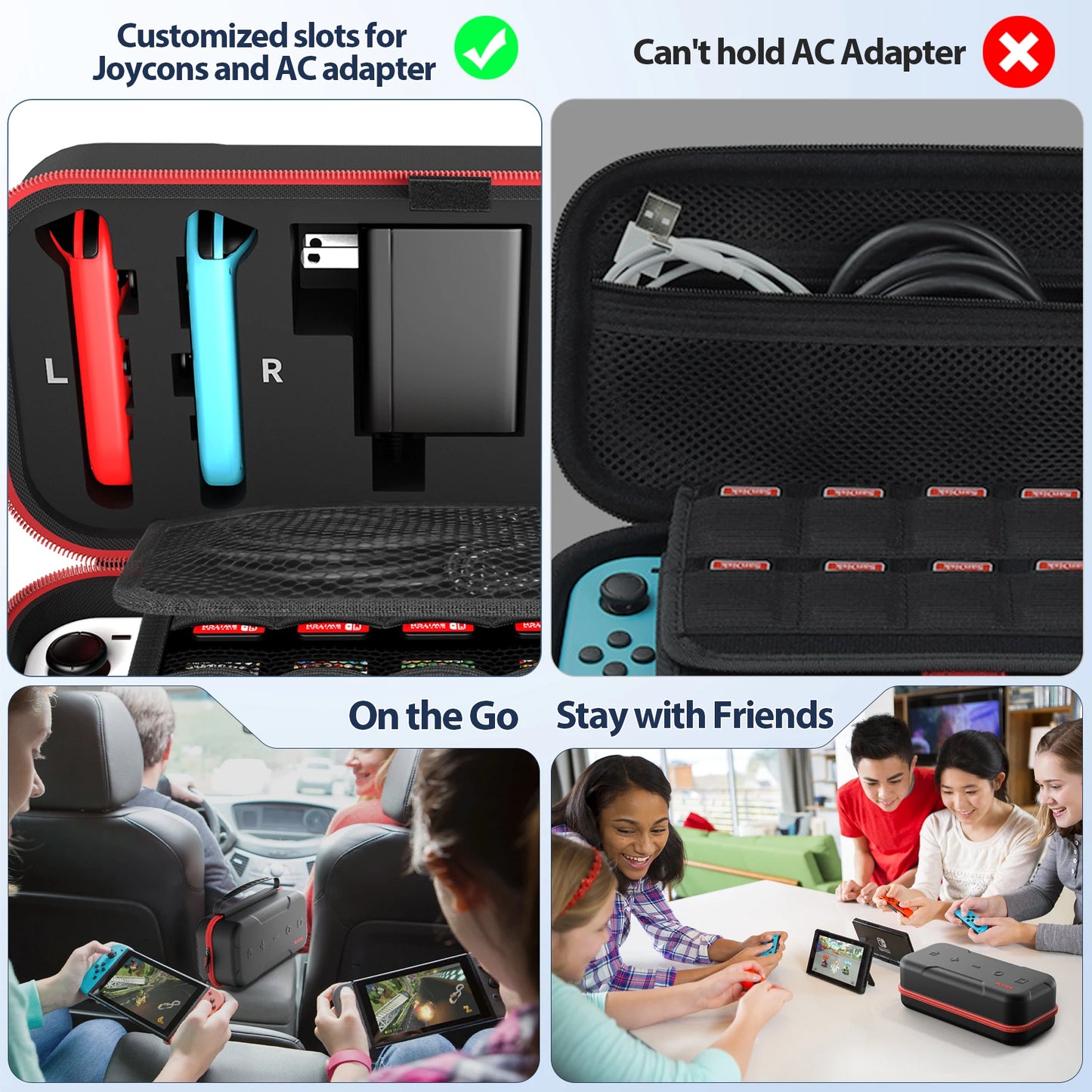 Borsa da Viaggio per Nintendo Switch – Custodia Protettiva Impermeabile