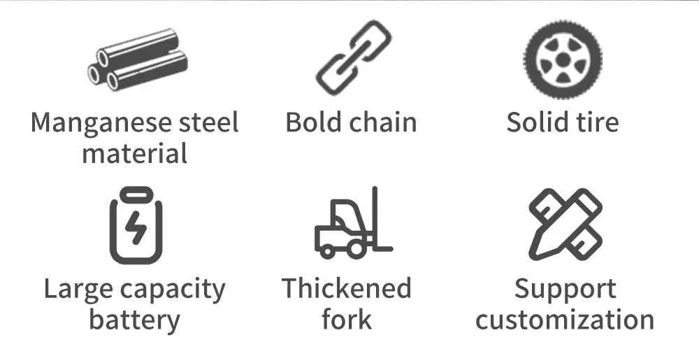 2 Ton Electric Forklift China Factory High-Efficiency Environment Friendly 4 Wheels Energy Saving Battery Forklifts Custom
