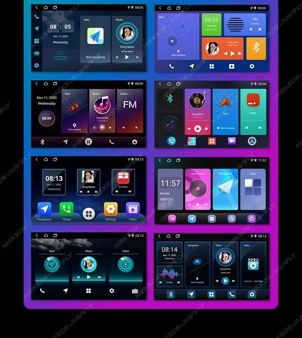 Android 2 DIN Car Radio for Seat Ibiza 2012 - 2015 Wireless CarPlay Auto Multimedia Video Player GPS Audio WIFI Stereo Autoradio