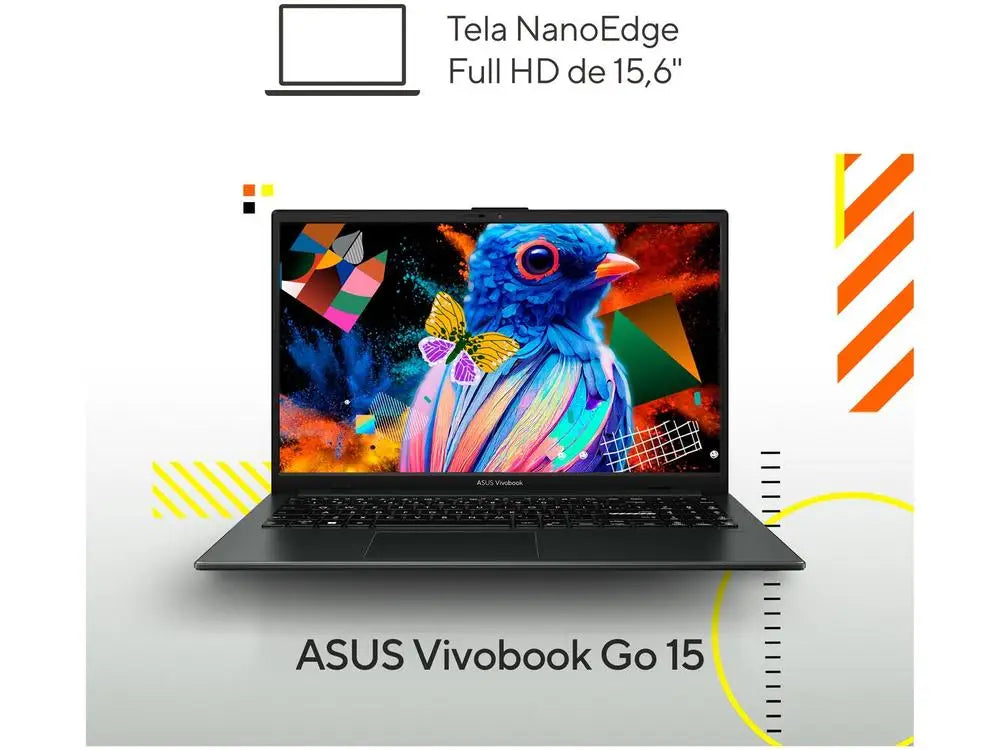 ASUS Vivobook Go 15 AMD Ryzen 5 7520U 8GB RAM 512GB SSD 15,6 "Full HD Windows 11 E1504FA-NJ836W