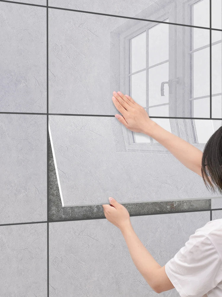 Piastrelle Autoadesive in PVC Impermeabili, Ignifughe, Resistenti all'Umidità, Effetto Marmo, Pannelli Decorativi in Alluminio e Plastica per Pareti