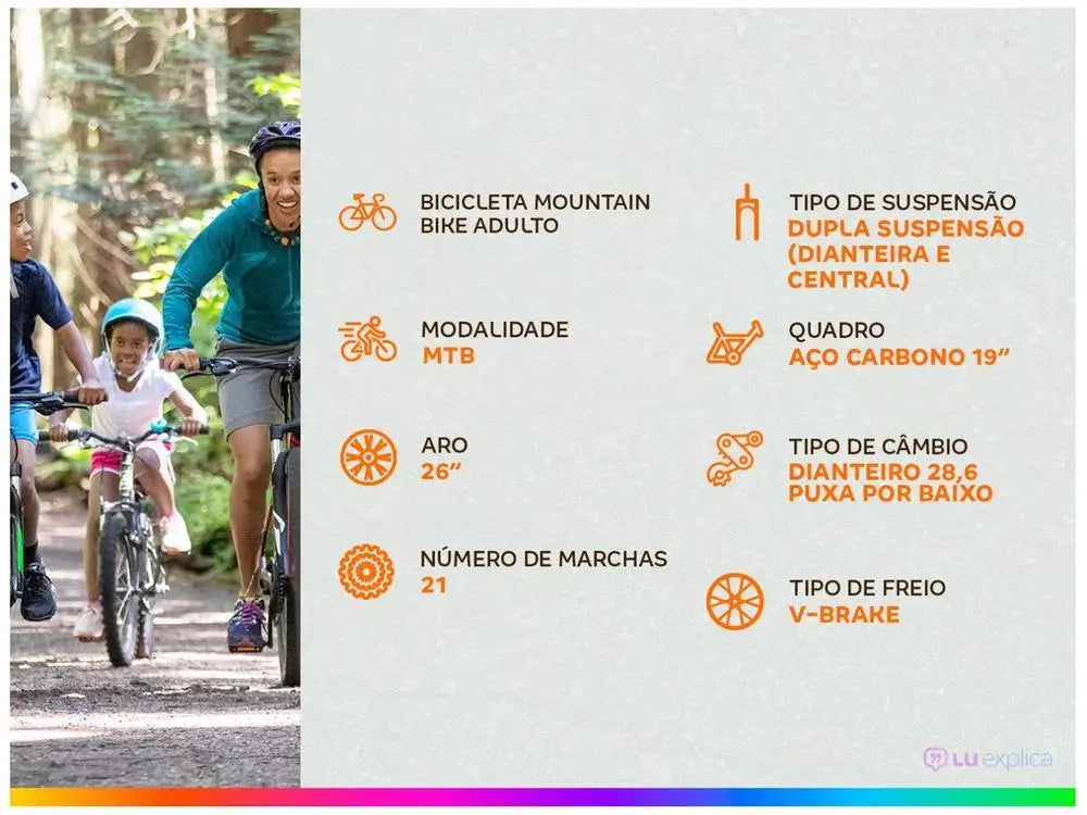 Bicycle Ram 26 Colli GPS Brake V-Brake Carbon Steel 21 Marches