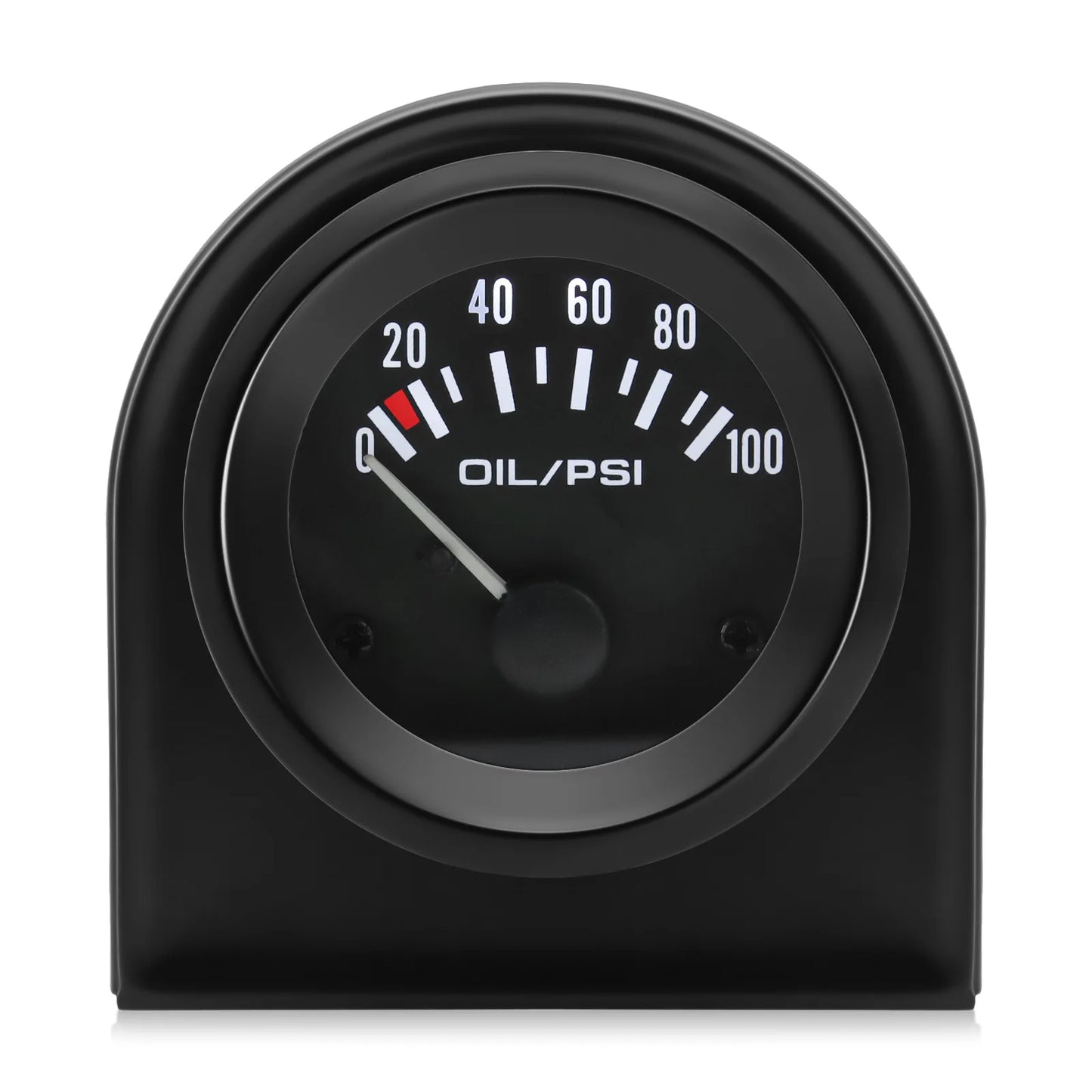 Auto Temperature Meter with Sensor 1/8 NPT 52mm LED Digital Oil /Water Temp Indicator PSI Oil Press Black Gauge Fit Gasoline Car