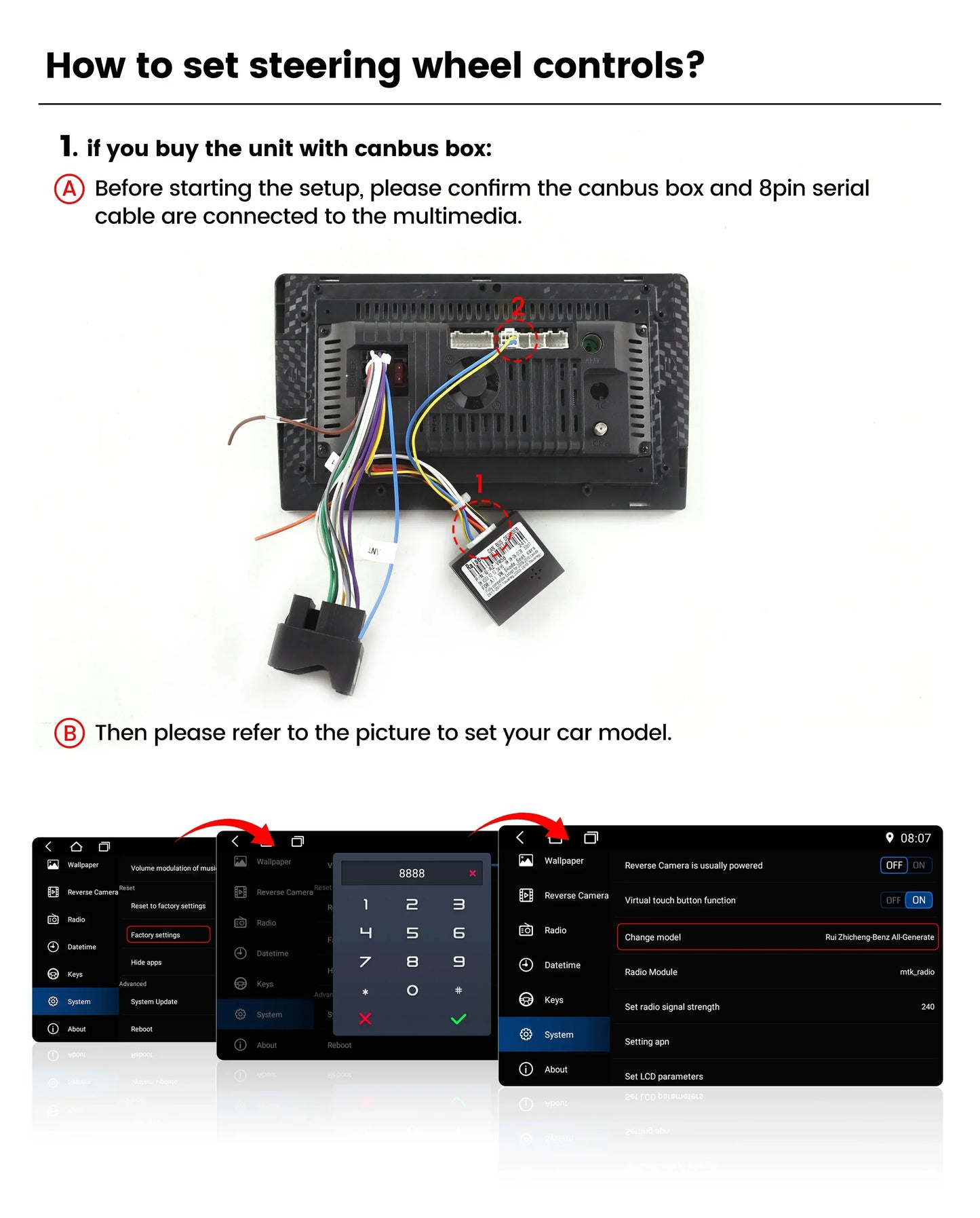 Android 2 DIN Car Radio for Seat Ibiza 2012 - 2015 Wireless CarPlay Auto Multimedia Video Player GPS Audio WIFI Stereo Autoradio